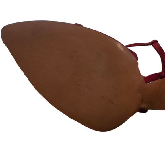 Steve Madden Stellina Sandal in Red Satin – EUC Size 9.5 - Picture 10 of 11